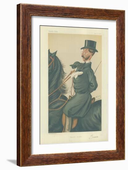 Mr John Mackenzie Grieve-Sir Leslie Ward-Framed Giclee Print