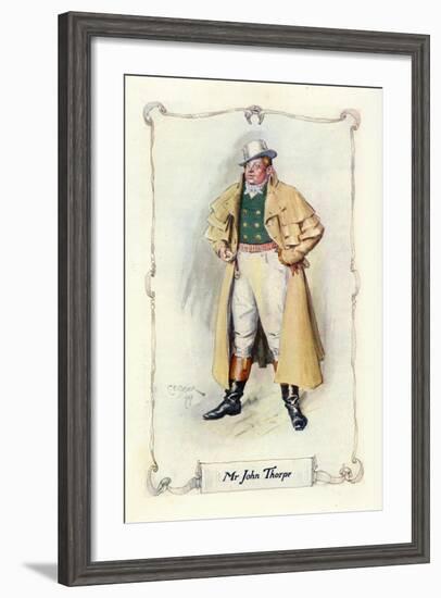 Mr John Thorpe, 1907-Charles Edmund Brock-Framed Giclee Print