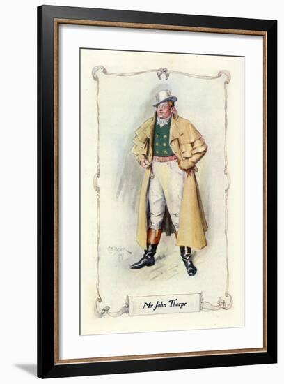 Mr John Thorpe, 1907-Charles Edmund Brock-Framed Giclee Print
