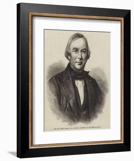 Mr John Winter Jones, Fsa, Principal Librarian of the British Museum-null-Framed Giclee Print