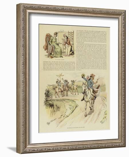 Mr Jollyboy's Bachelor Party-Hugh Thomson-Framed Giclee Print