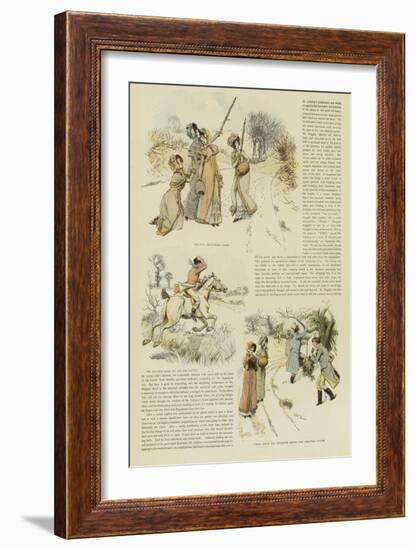 Mr Jollyboy's Bachelor Party-Hugh Thomson-Framed Giclee Print