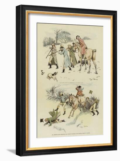 Mr Jollyboy's Bachelor Party-Hugh Thomson-Framed Giclee Print