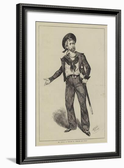 Mr Kendal as William in William and Susan-null-Framed Giclee Print