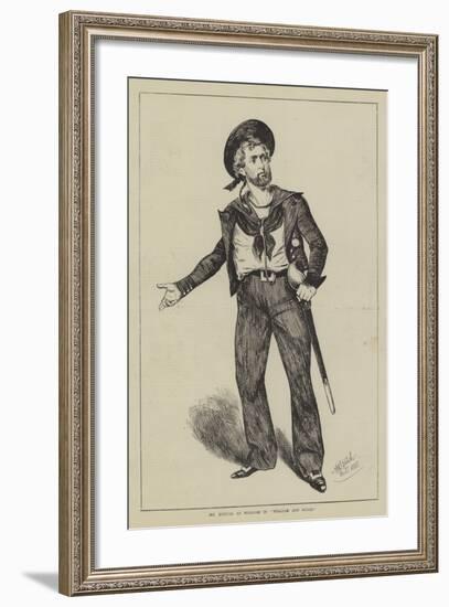 Mr Kendal as William in William and Susan-null-Framed Giclee Print