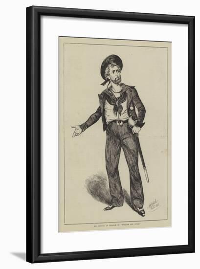 Mr Kendal as William in William and Susan-null-Framed Giclee Print