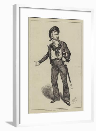 Mr Kendal as William in William and Susan-null-Framed Giclee Print