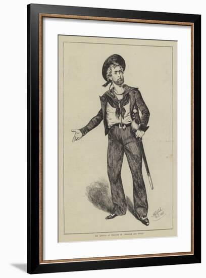 Mr Kendal as William in William and Susan-null-Framed Giclee Print