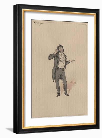 Mr Kenge, C.1920s-Joseph Clayton Clarke-Framed Giclee Print