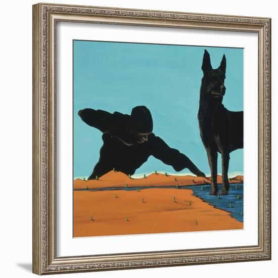 Mr. Logan's Serach for Shadow, 1999-Marjorie Weiss-Framed Giclee Print