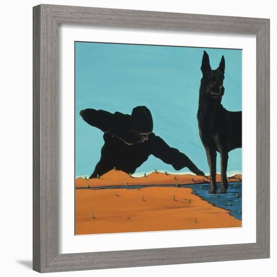 Mr. Logan's Serach for Shadow, 1999-Marjorie Weiss-Framed Giclee Print