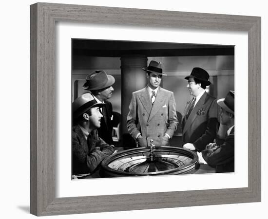 Mr. Lucky, Cary Grant, Alan Carney, 1943-null-Framed Photo