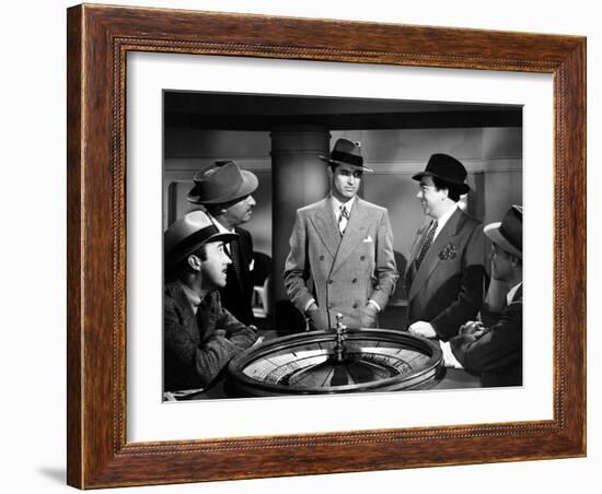 Mr. Lucky, Cary Grant, Alan Carney, 1943-null-Framed Photo