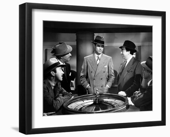 Mr. Lucky, Cary Grant, Alan Carney, 1943-null-Framed Photo