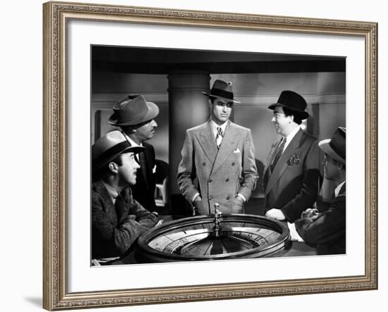 Mr. Lucky, Cary Grant, Alan Carney, 1943-null-Framed Photo