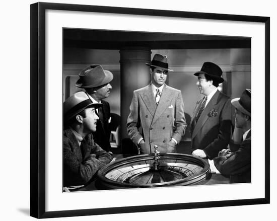Mr. Lucky, Cary Grant, Alan Carney, 1943-null-Framed Photo