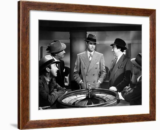 Mr. Lucky, Cary Grant, Alan Carney, 1943-null-Framed Photo