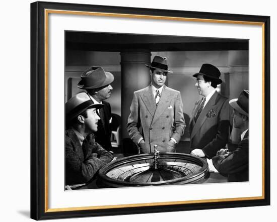 Mr. Lucky, Cary Grant, Alan Carney, 1943-null-Framed Photo