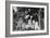 Mr. Matsumoto and Group of Children-Ansel Adams-Framed Art Print