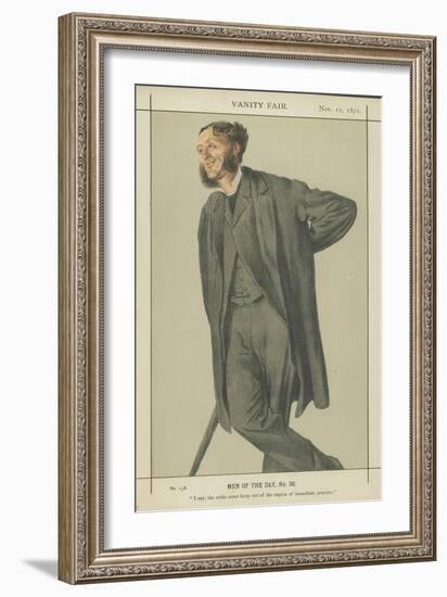 Mr Matthew Arnold-James Tissot-Framed Giclee Print