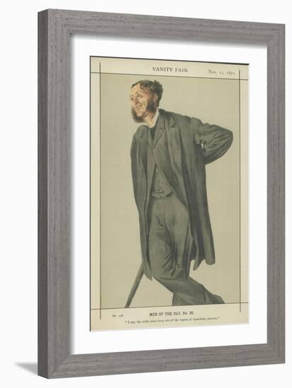 Mr Matthew Arnold-James Tissot-Framed Giclee Print