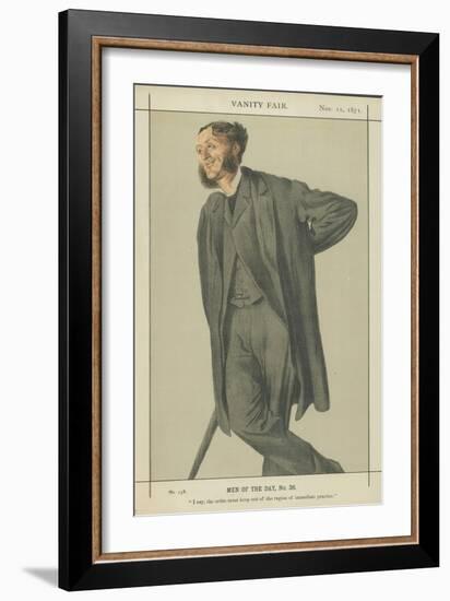 Mr Matthew Arnold-James Tissot-Framed Giclee Print