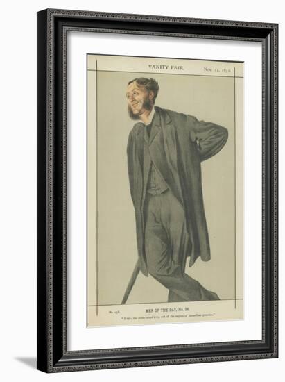 Mr Matthew Arnold-James Tissot-Framed Giclee Print