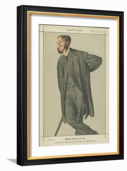 Mr Matthew Arnold-James Tissot-Framed Giclee Print