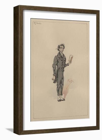 Mr Mell, C.1920s-Joseph Clayton Clarke-Framed Giclee Print