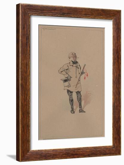 Mr Micawber, C.1920s-Joseph Clayton Clarke-Framed Giclee Print