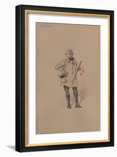 Mr Micawber, C.1920s-Joseph Clayton Clarke-Framed Giclee Print
