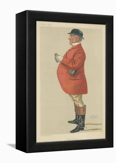 Mr Mordaunt Fenwick-Bisset-Sir Leslie Ward-Framed Premier Image Canvas