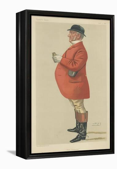 Mr Mordaunt Fenwick-Bisset-Sir Leslie Ward-Framed Premier Image Canvas