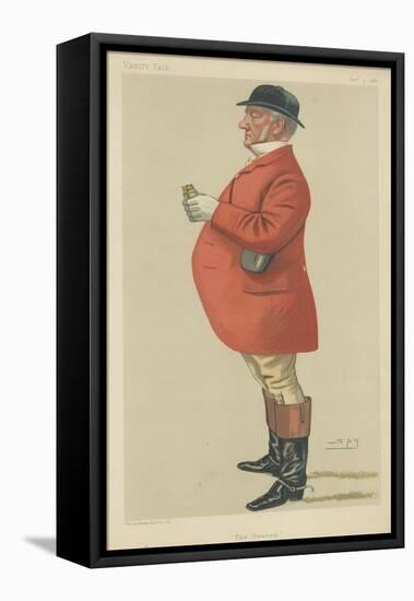 Mr Mordaunt Fenwick-Bisset-Sir Leslie Ward-Framed Premier Image Canvas
