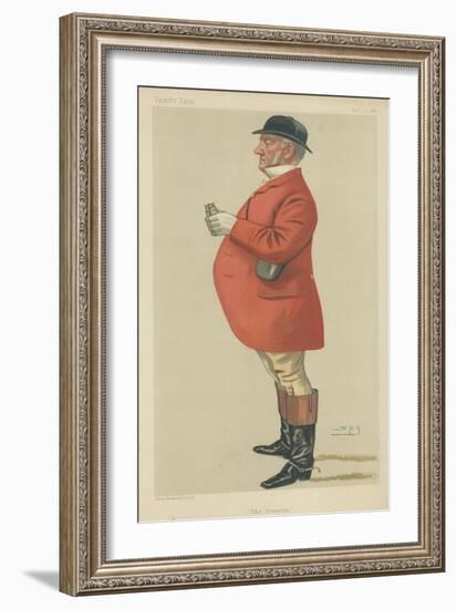 Mr Mordaunt Fenwick-Bisset-Sir Leslie Ward-Framed Giclee Print