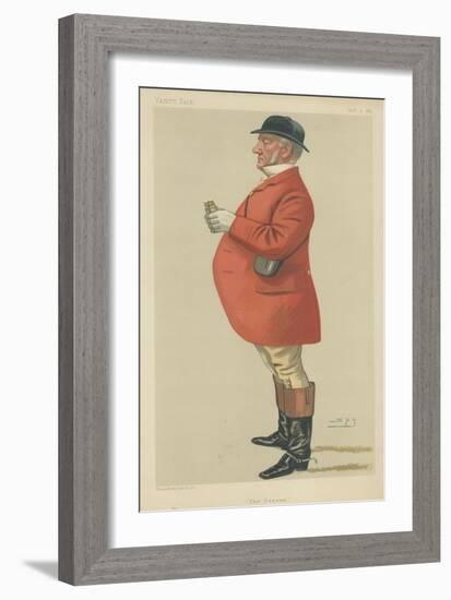 Mr Mordaunt Fenwick-Bisset-Sir Leslie Ward-Framed Giclee Print