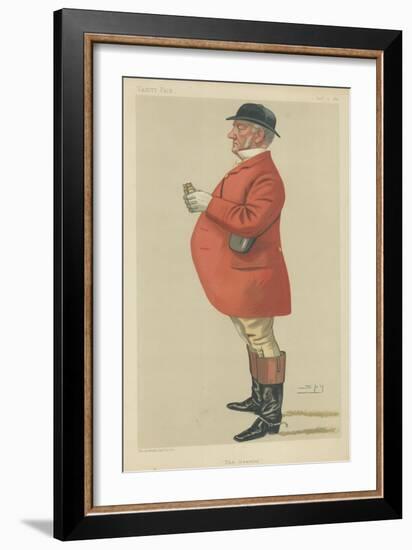 Mr Mordaunt Fenwick-Bisset-Sir Leslie Ward-Framed Giclee Print