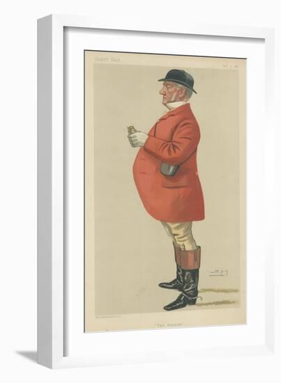 Mr Mordaunt Fenwick-Bisset-Sir Leslie Ward-Framed Giclee Print