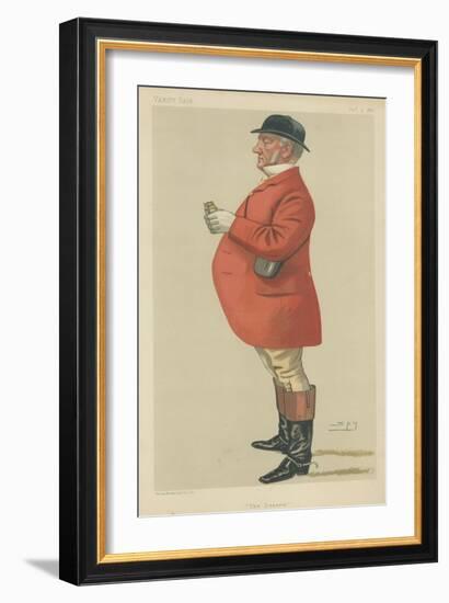 Mr Mordaunt Fenwick-Bisset-Sir Leslie Ward-Framed Giclee Print