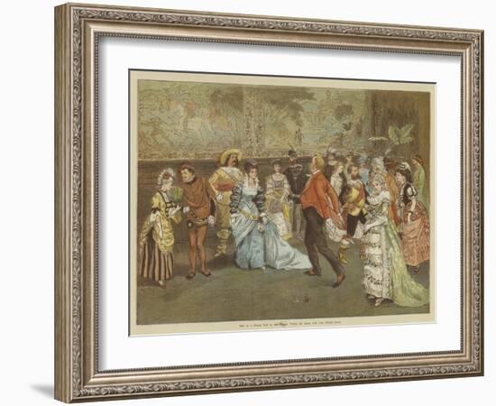 Mr Oakball's Winter in Florence-Randolph Caldecott-Framed Giclee Print