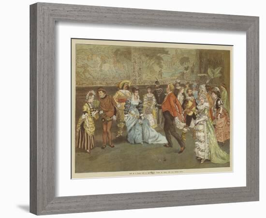 Mr Oakball's Winter in Florence-Randolph Caldecott-Framed Giclee Print