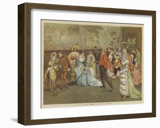 Mr Oakball's Winter in Florence-Randolph Caldecott-Framed Giclee Print