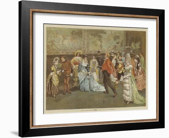 Mr Oakball's Winter in Florence-Randolph Caldecott-Framed Giclee Print