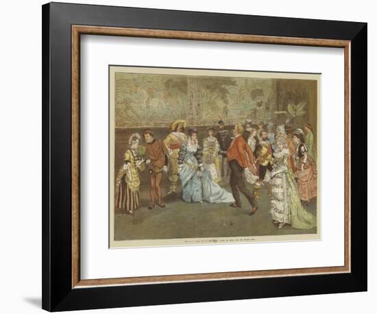 Mr Oakball's Winter in Florence-Randolph Caldecott-Framed Giclee Print