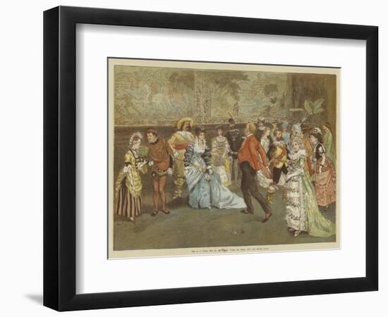 Mr Oakball's Winter in Florence-Randolph Caldecott-Framed Giclee Print