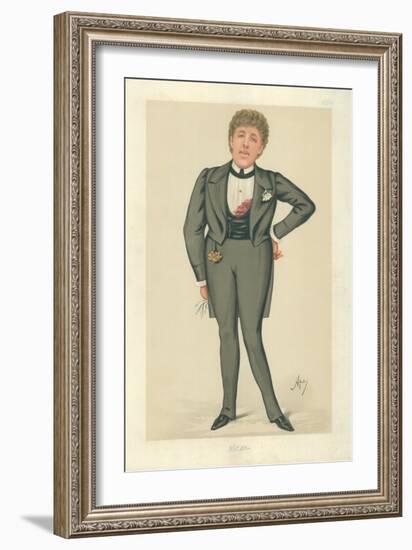 Mr Oscar Wilde, Oscar, 24 May 1884, Vanity Fair Cartoon-Carlo Pellegrini-Framed Giclee Print