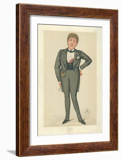 Mr Oscar Wilde, Oscar, 24 May 1884, Vanity Fair Cartoon-Carlo Pellegrini-Framed Giclee Print