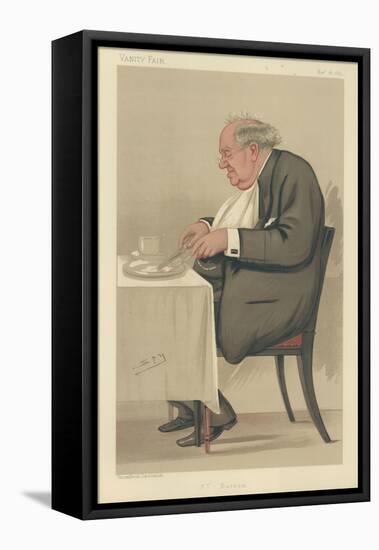 Mr P T Barnum-Sir Leslie Ward-Framed Premier Image Canvas