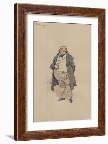 Mr Pardiggle, C.1920s-Joseph Clayton Clarke-Framed Giclee Print