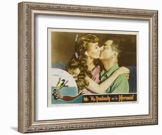 Mr. Peabody and the Mermaid, 1948-null-Framed Premium Giclee Print